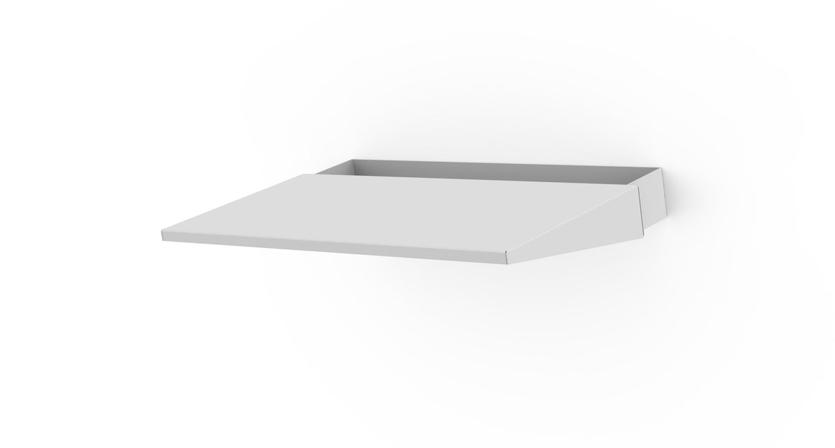 Func Mobile Fixed Shelf, White