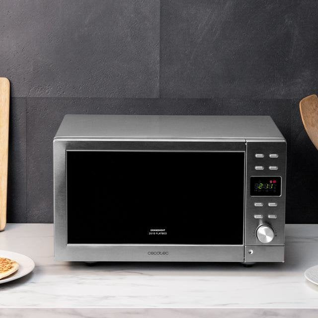 EAN 8435484013994 - Cecotec 01399 microondas Negro, Acero Microondas con grill Encimera 20 L 700 W imagen 3