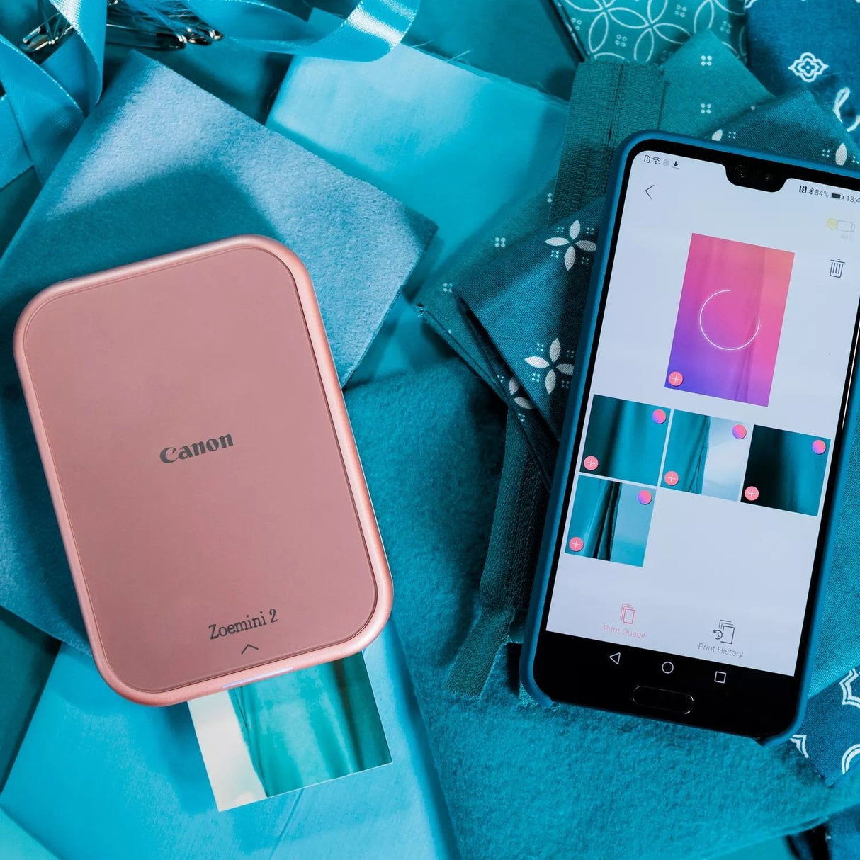 Canon Zoemini 2 Impresora De Foto Zink (Sin Tinta) 313 X 500 Dpi 2" X 3" (5x7.6 Cm)