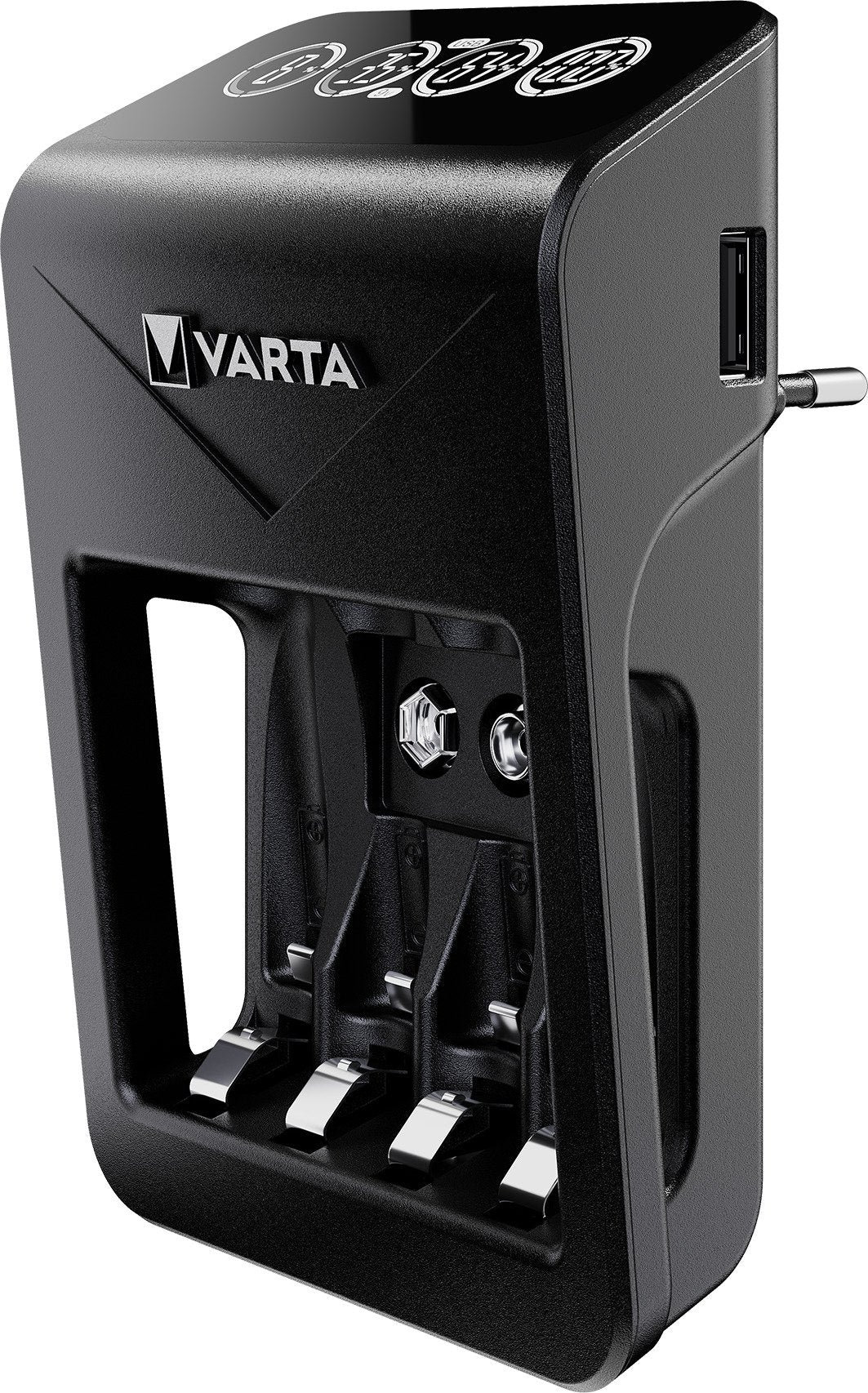 Varta Lcd Pug Cargador + . 4 Pilas 2100 Mah Aa