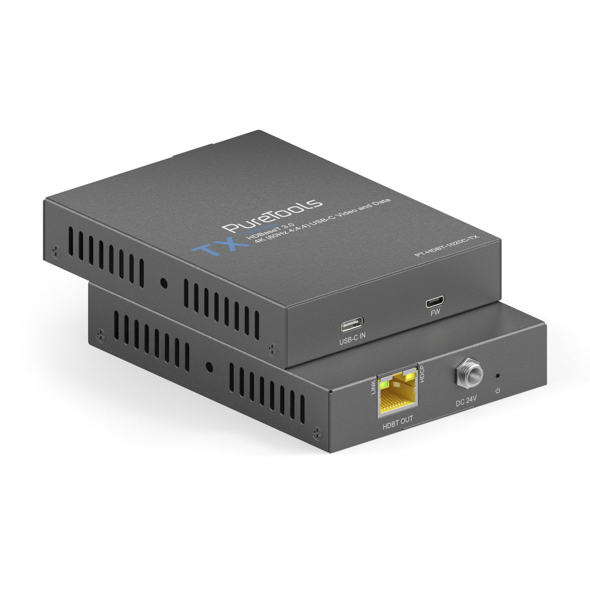 EAN 4251364735787 - PureTools PT-HDBT-1020C-TX extensor audio/video Transmisor de señales AV Negro imagen 3