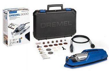 Herramienta Multifuncional Dremel 3000-1/25 Gris, 130 Vatios, Accesorios De 25 Piezas, Estuche