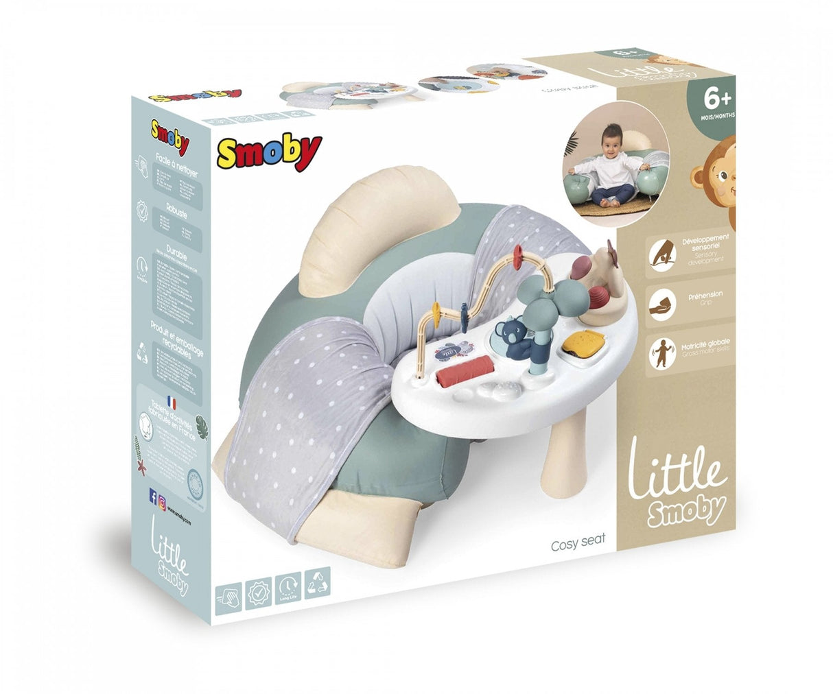 Smoby Litt Smoby Baby Games Asiento Acogedor, Asiento Infantil 7600140103