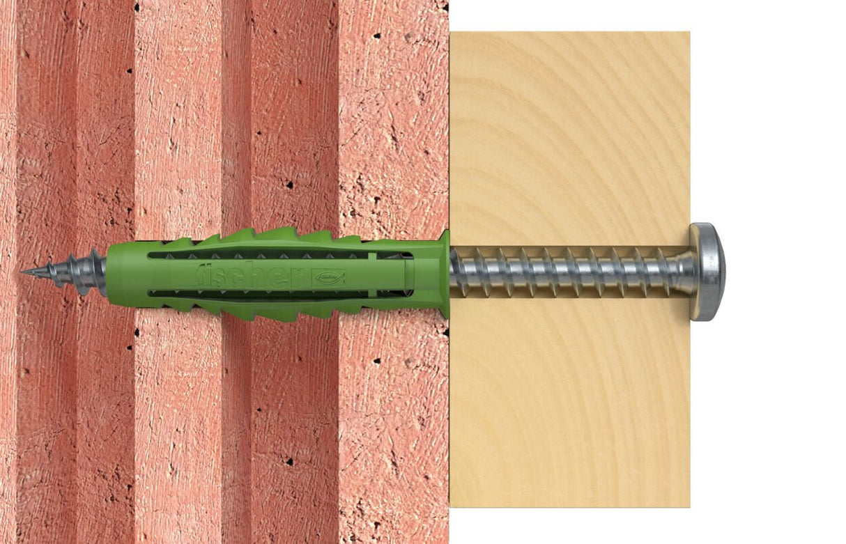 Fischer Anclaje De Expansión Sx Verde 12x60 K 524827 6 Piezas