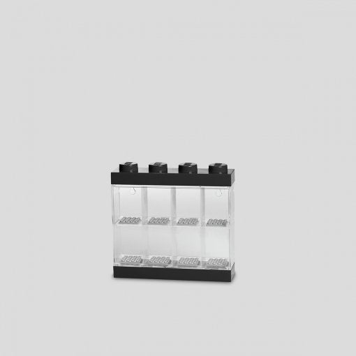 Room Copenhagen Lego Minifigure Display Case 8 Negro (Transparente)