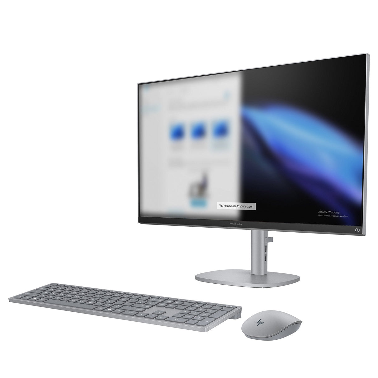 Pc All In One Hp Omnistudio X 27-Cs1006ns Intel Core Ultra 5-226v 16gb 1tb Ssd 27' Win11