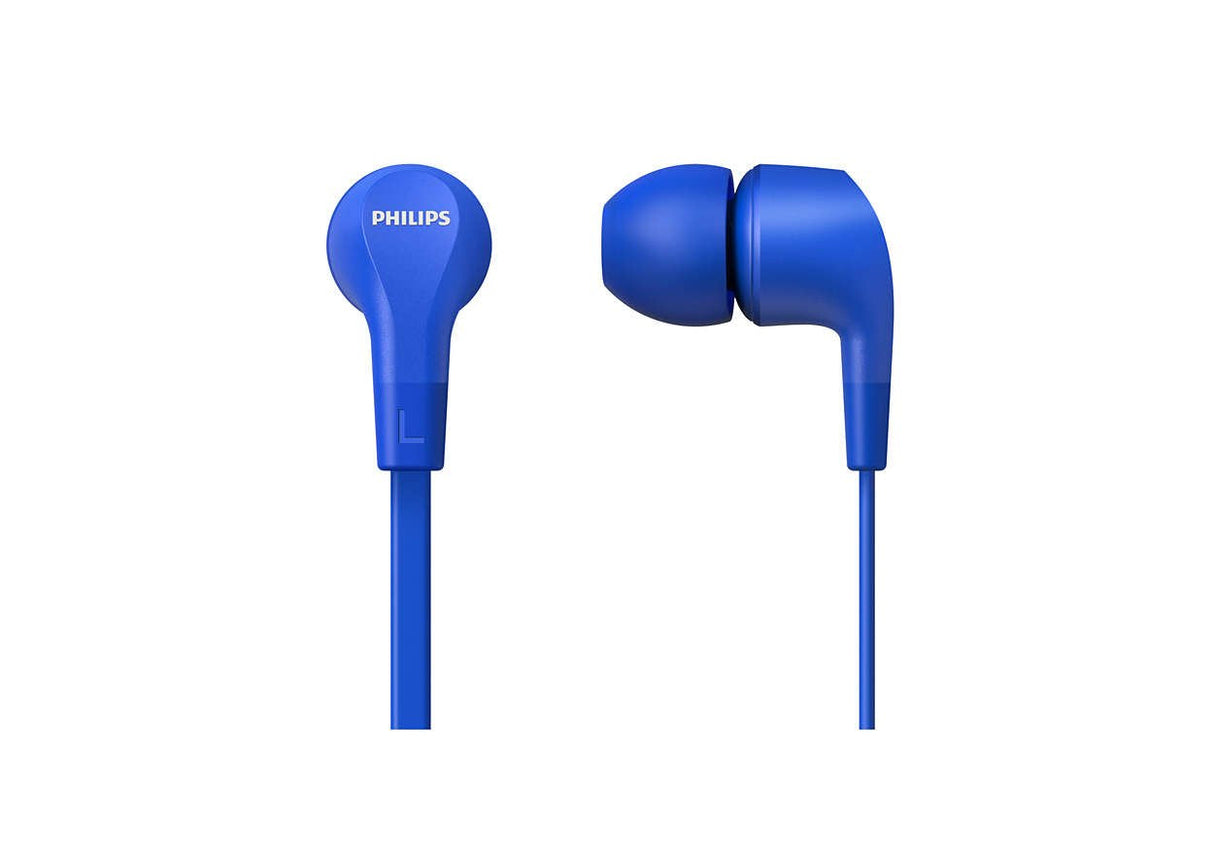 Auriculares Intrauditivos Philips Tae1105bl Con Micrófono Jack 3.5 Azules