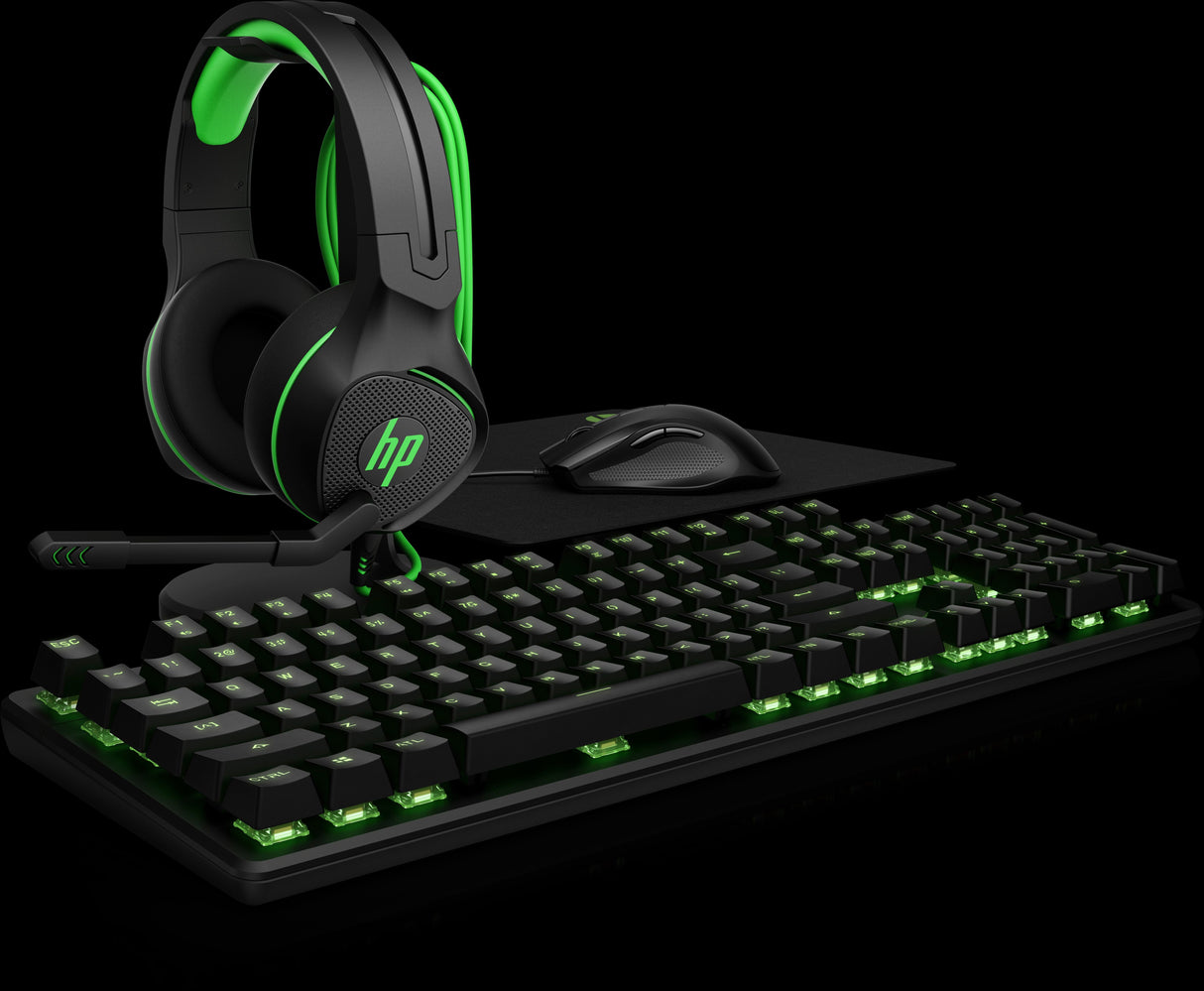 EAN 0192545432498 - HP Pavilion Gaming Headset 400 Alámbrico Diadema Juego Negro, Verde imagen 4