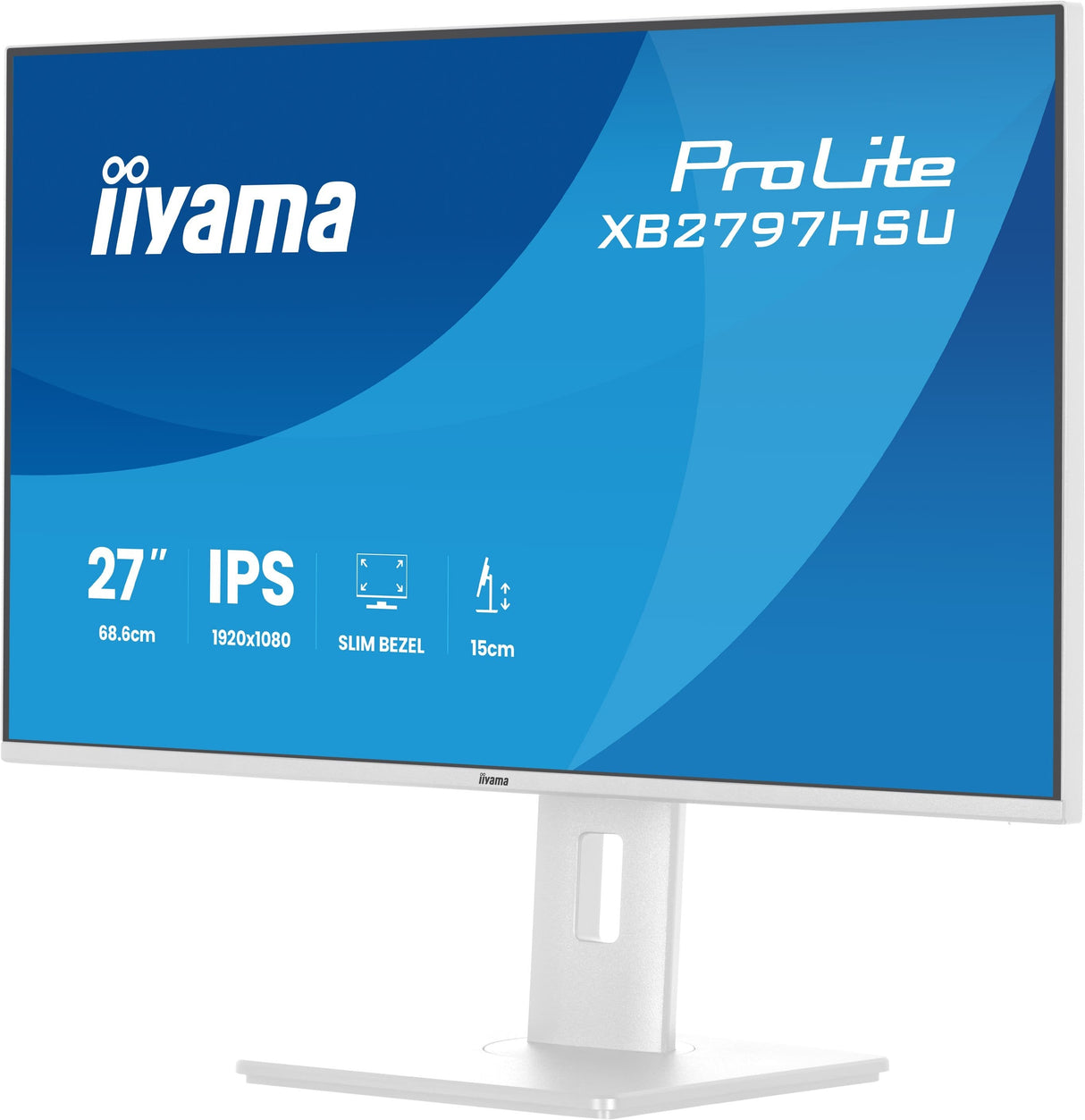 Monitor Iiyama 27" Xb2797hsu-W1 16:9 Hdmi+Dp+2xusb-C Ips
