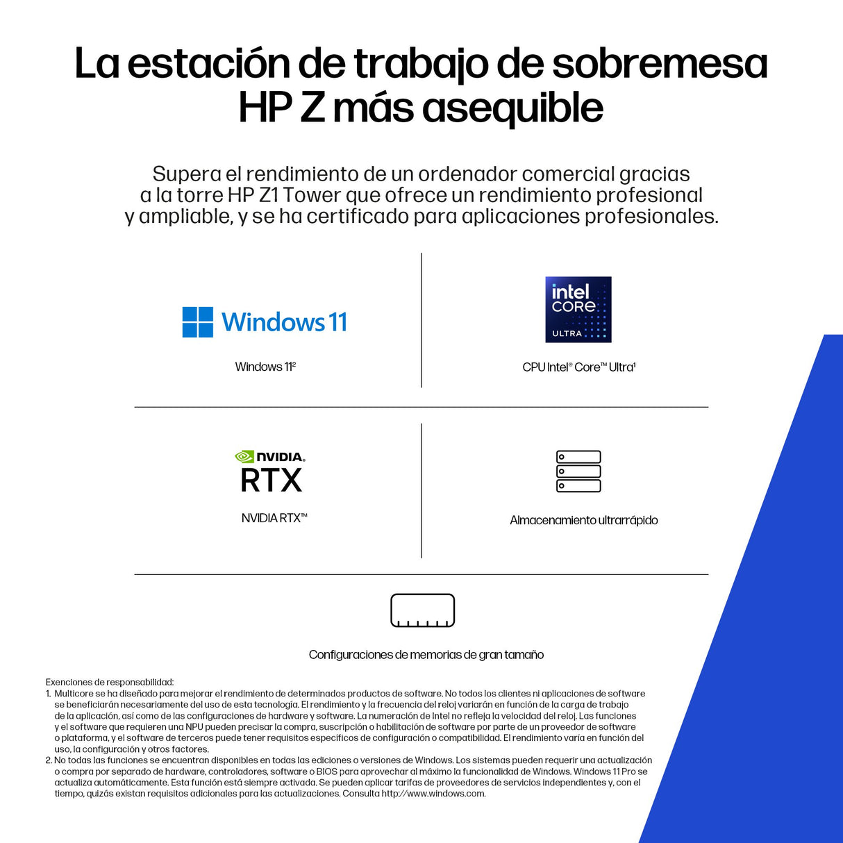 EAN 0826581352327 - HP None Intel Core Ultra 7 265 32 GB DDR5-SDRAM 1 TB SSD NVIDIA GeForce RTX 5060 Windows 11 Pro Torre Pue imagen 8