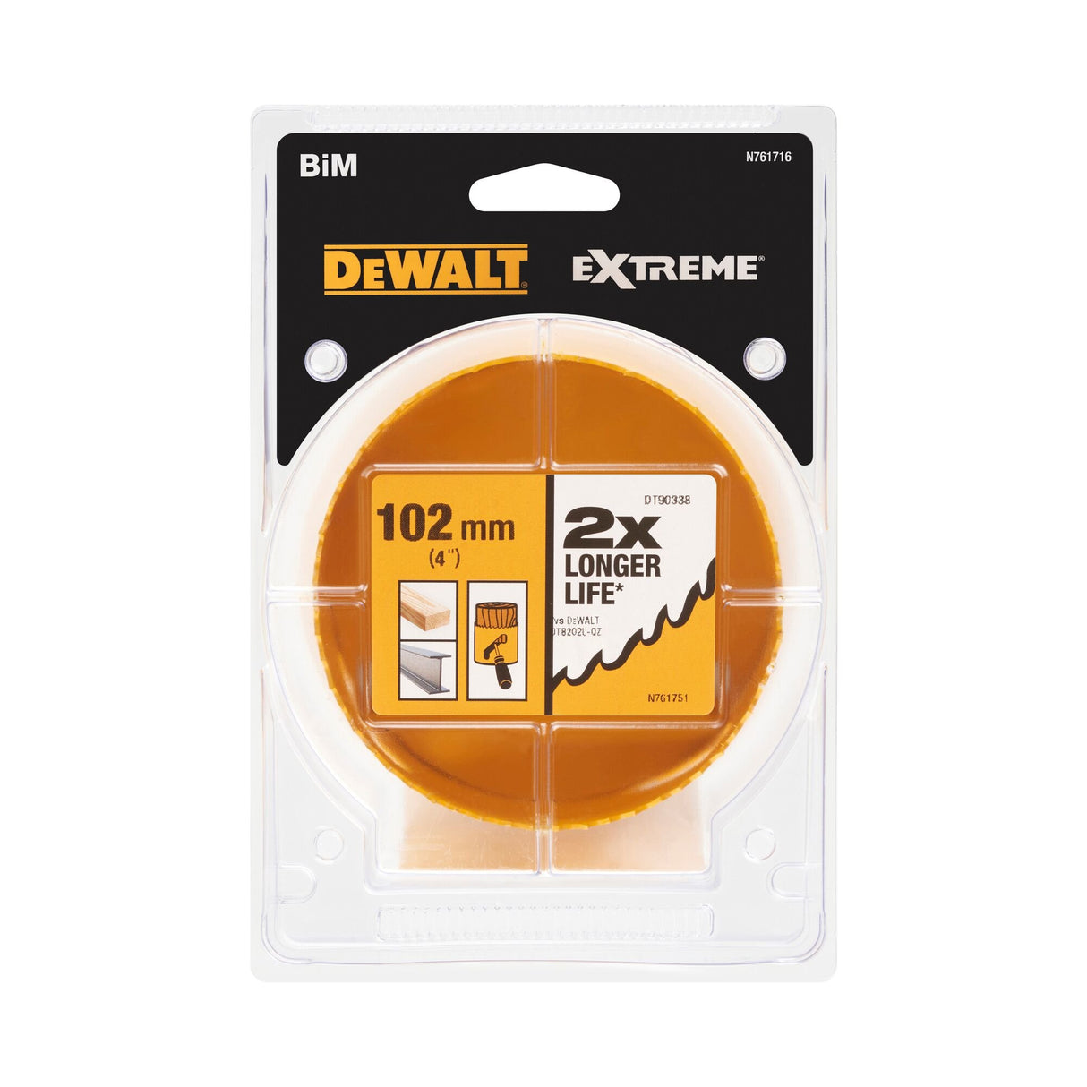 EAN 5054905250829 - DeWALT DT90338-QZ sierra de corona imagen 2