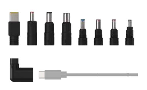 Ansmann Juego De Adaptadores Usb-C Para Portátil, 8 Piezas 1700-0137