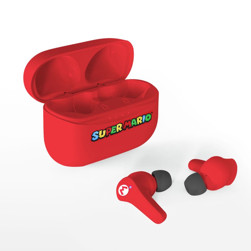 Auriculares Inalambricos Red Super Mario Nintendo