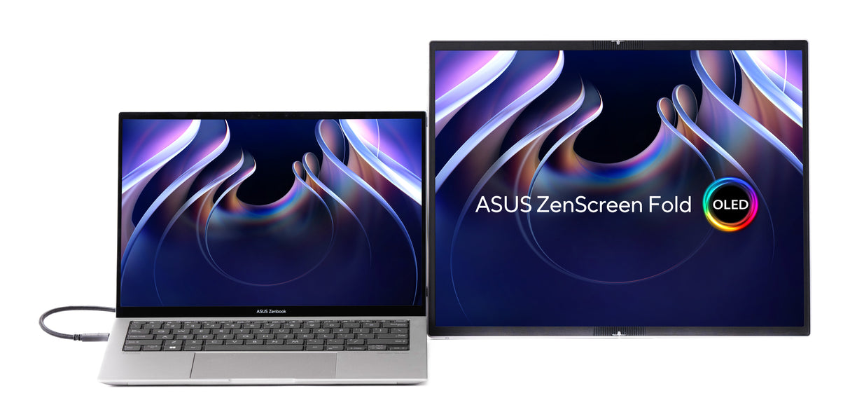 EAN 4711387447307 - ASUS ZenScreen Fold OLED MQ17QH pantalla para PC 43,9 cm (17.3") 2560 x 1920 Pixeles Quad HD Plata imagen 4