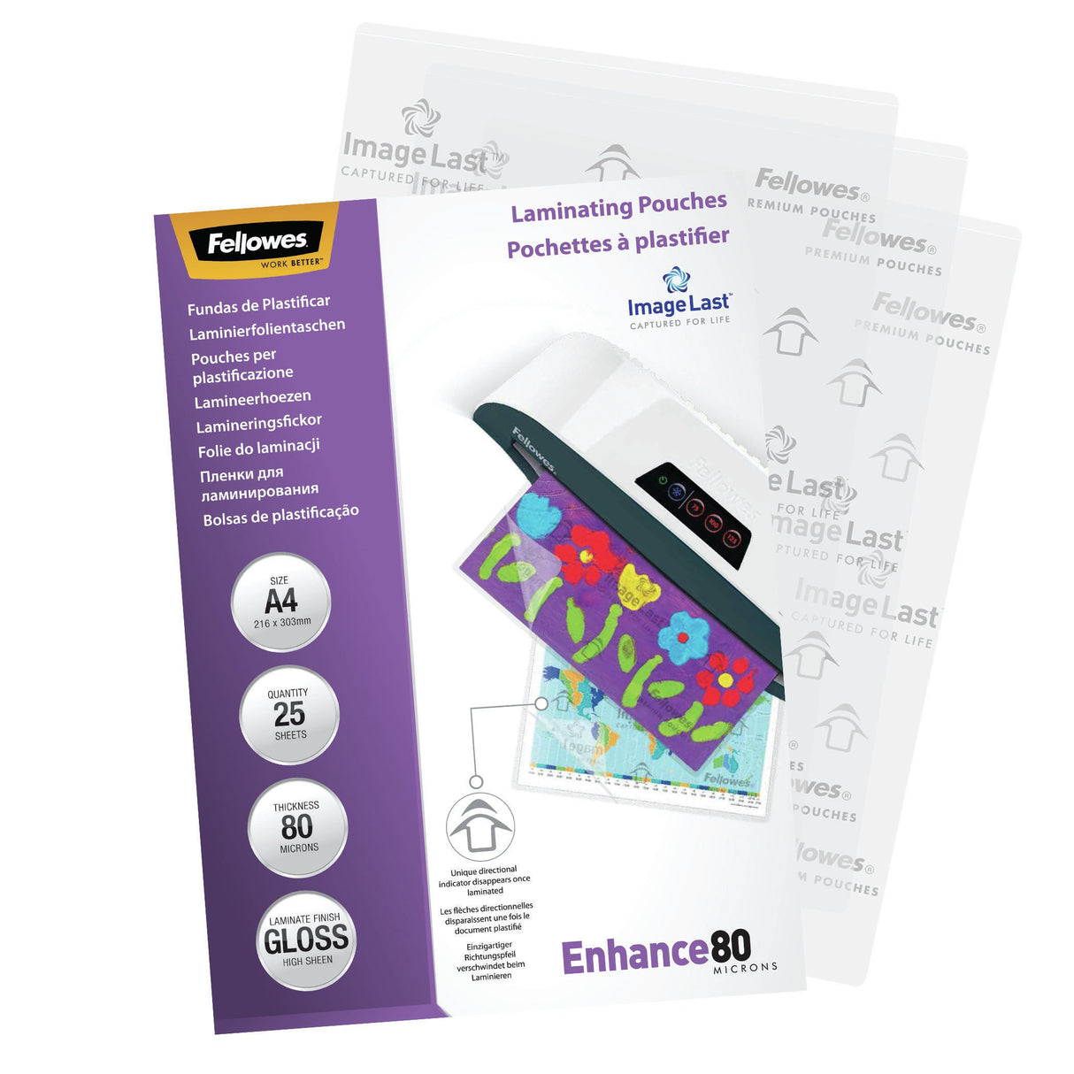 EAN 0077511539626 - Fellowes 5396205 plastificador 25 pieza(s) imagen 3