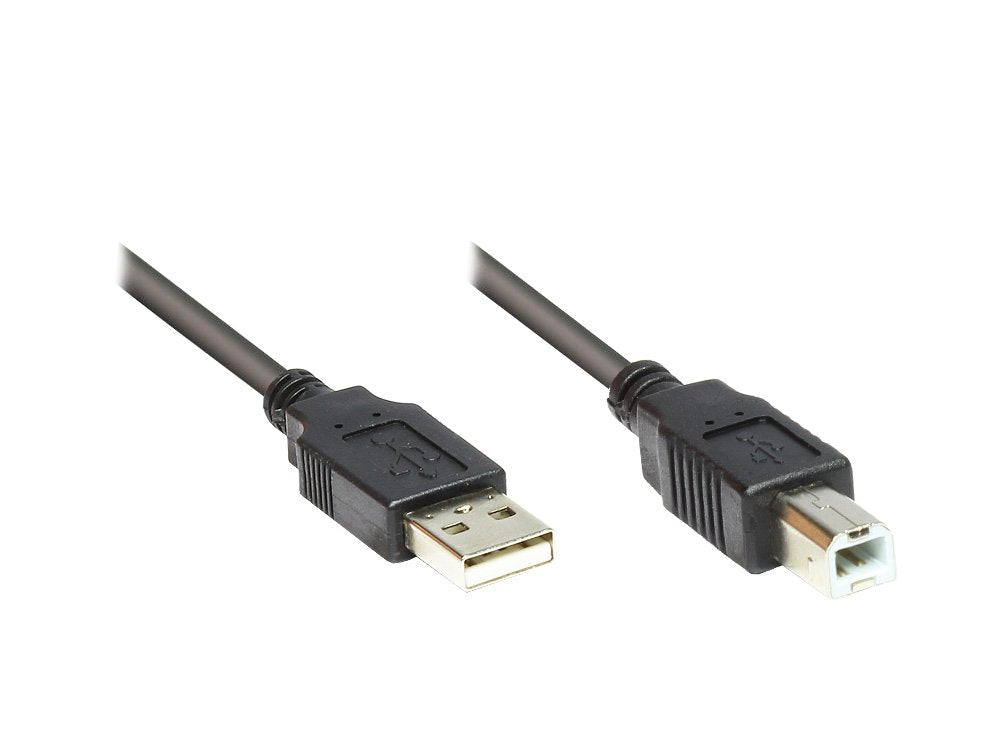 Good Connections Usb2.0 Cable A-B Negro. 0,25m