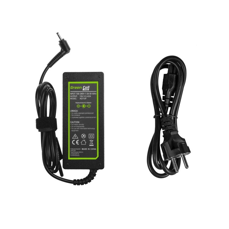 EAN 5903317226321 - Green Cell AD73P adaptador e inversor de corriente Interior 65 W Negro imagen 3