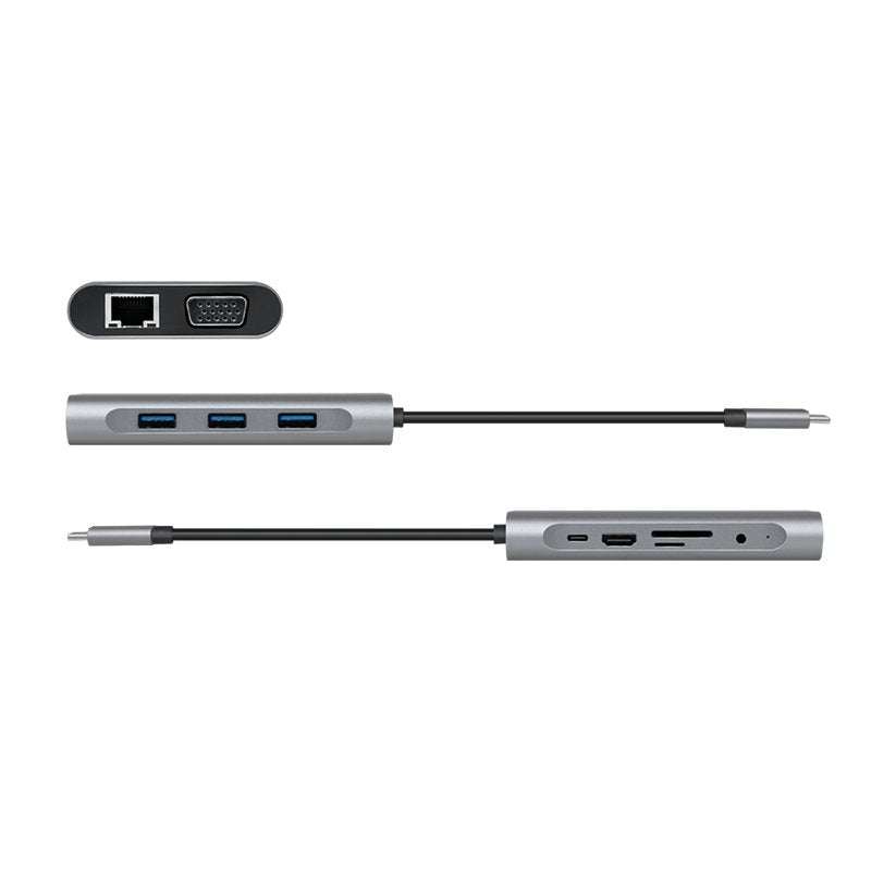 EAN 4052792064711 - LogiLink UA0383 base para portátil y replicador de puertos Alámbrico USB 3.2 Gen 1 (3.1 Gen 1) Type-C Pla imagen 4