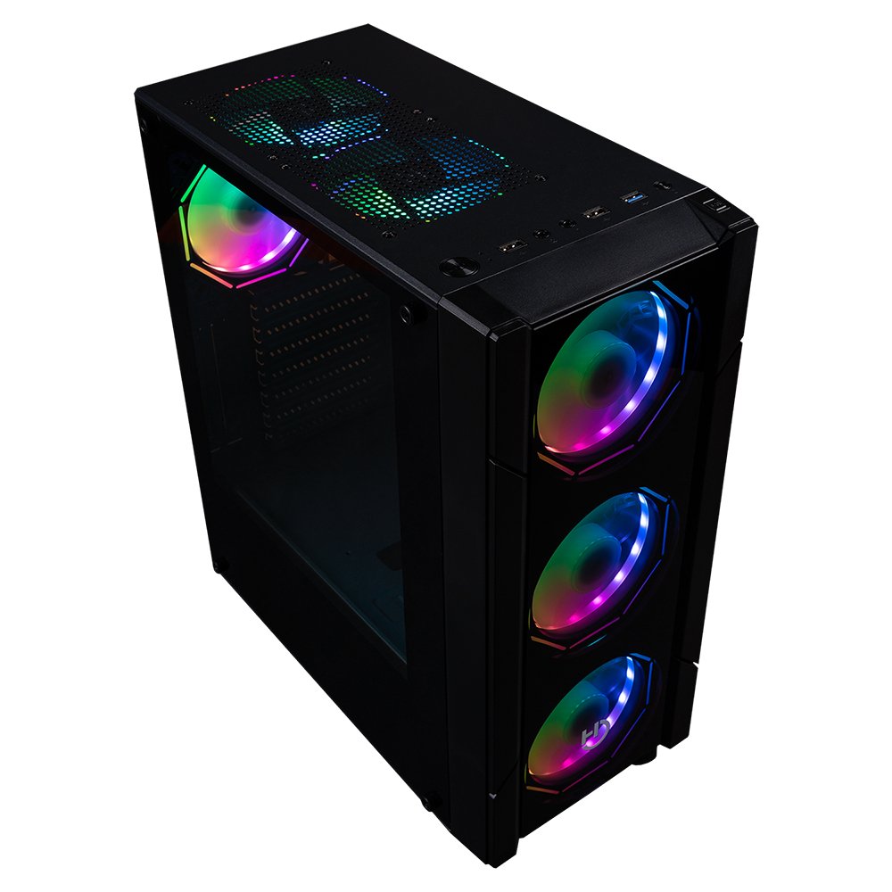 EAN 8436545692974 - Hiditec V30 ARGB Negro imagen 3