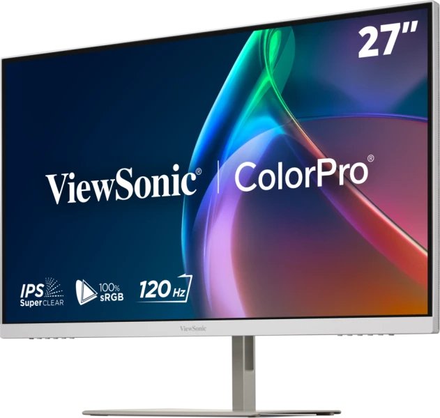 Monitor Pantone 27" 120hz 2k Qhd Validado 100 Srgb Y Calibrado De F Brica Con Usb-C De 90w. Negro