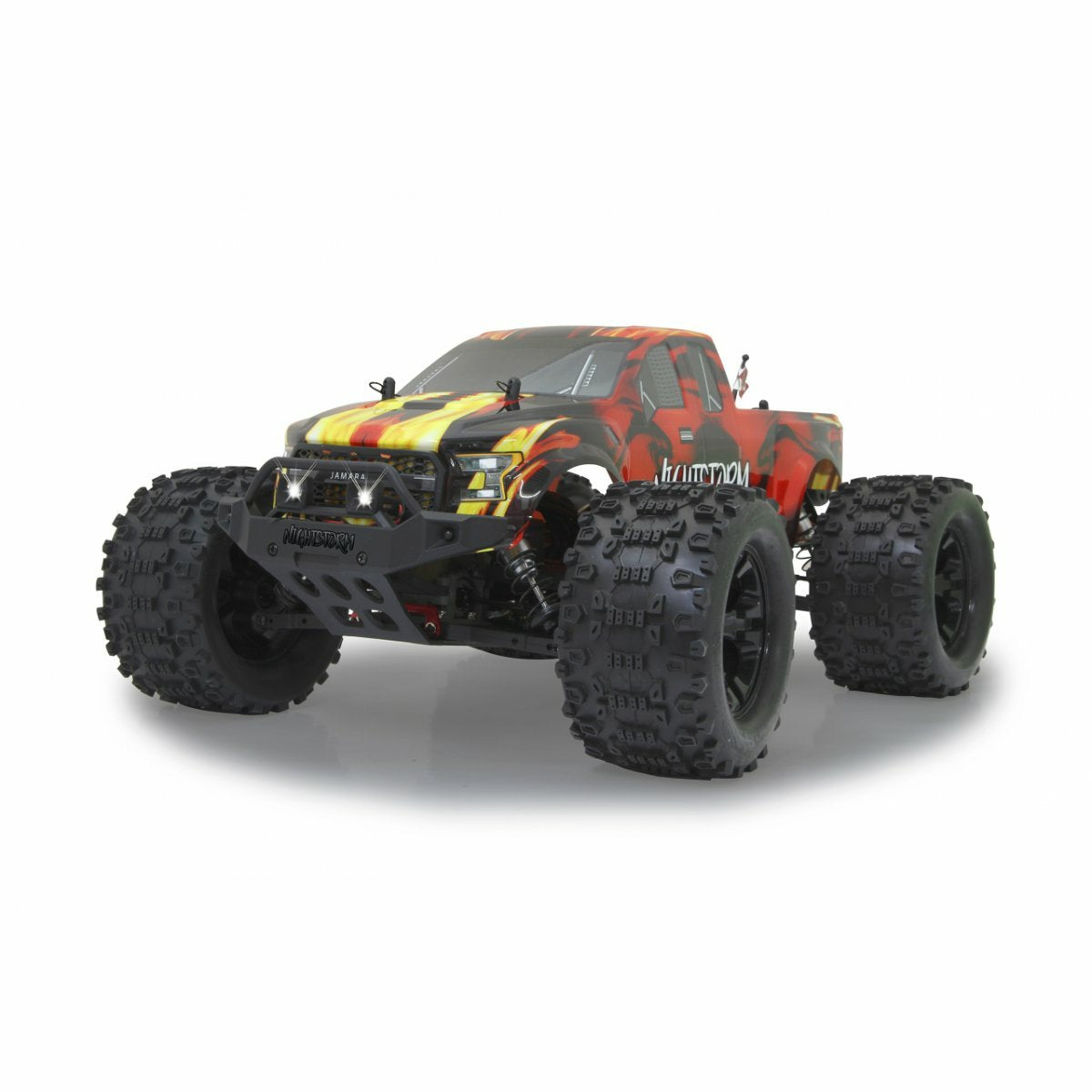 Jamara Nightstorm Monstertruck Bl 4wd 1:10 Lipo 2,4ghz Con Led