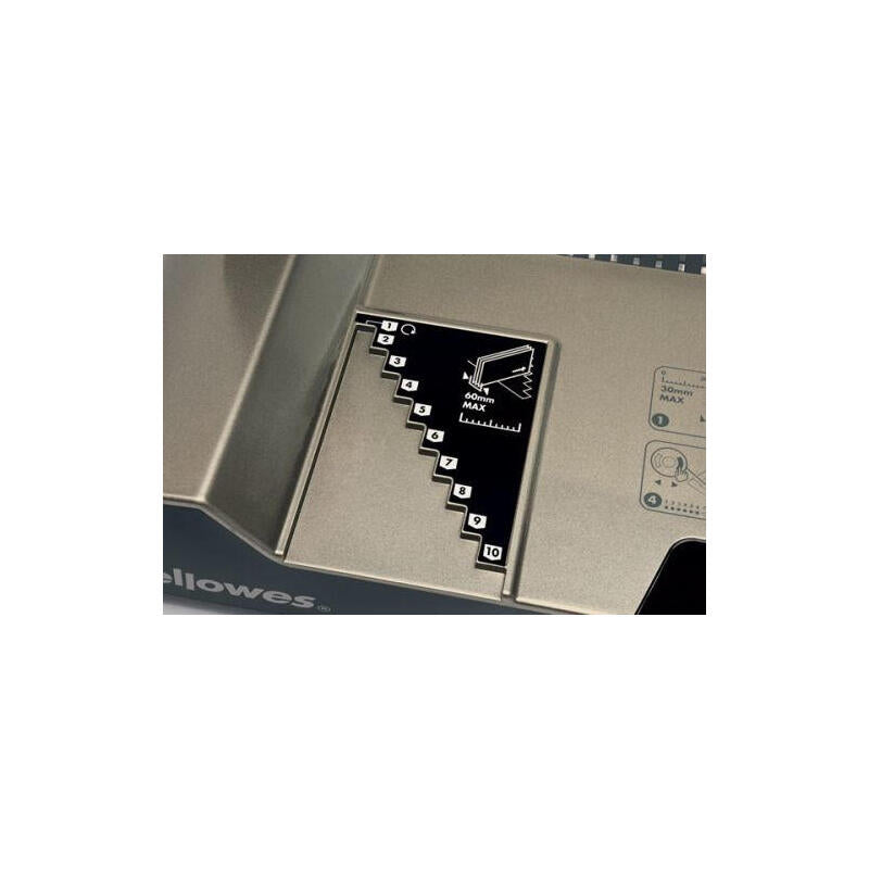 Fellowes Helios 60 Máquina De Encuadernación Térmica 600 Hojas Platino