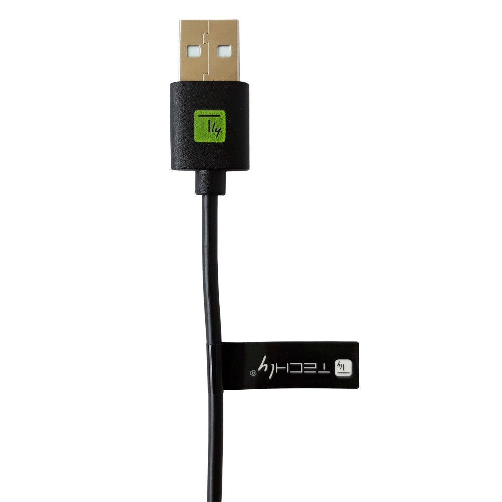Techly Icoc Musb20-Cmam01t Cable Usb 0,1 M Usb 2.0 Usb A Usb C Negro