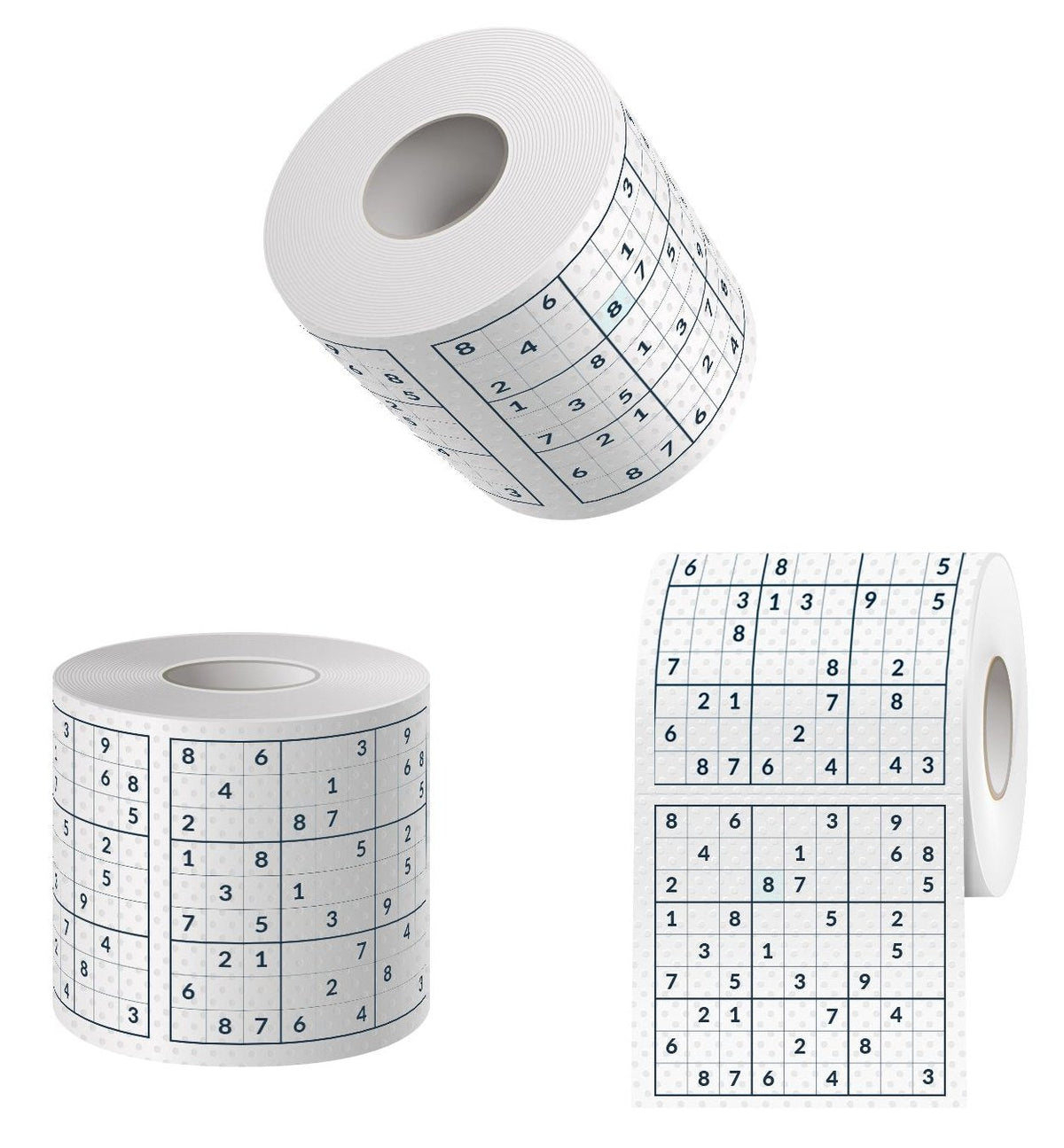Mad Monkey - Papel Higiénico "Sudoku"
