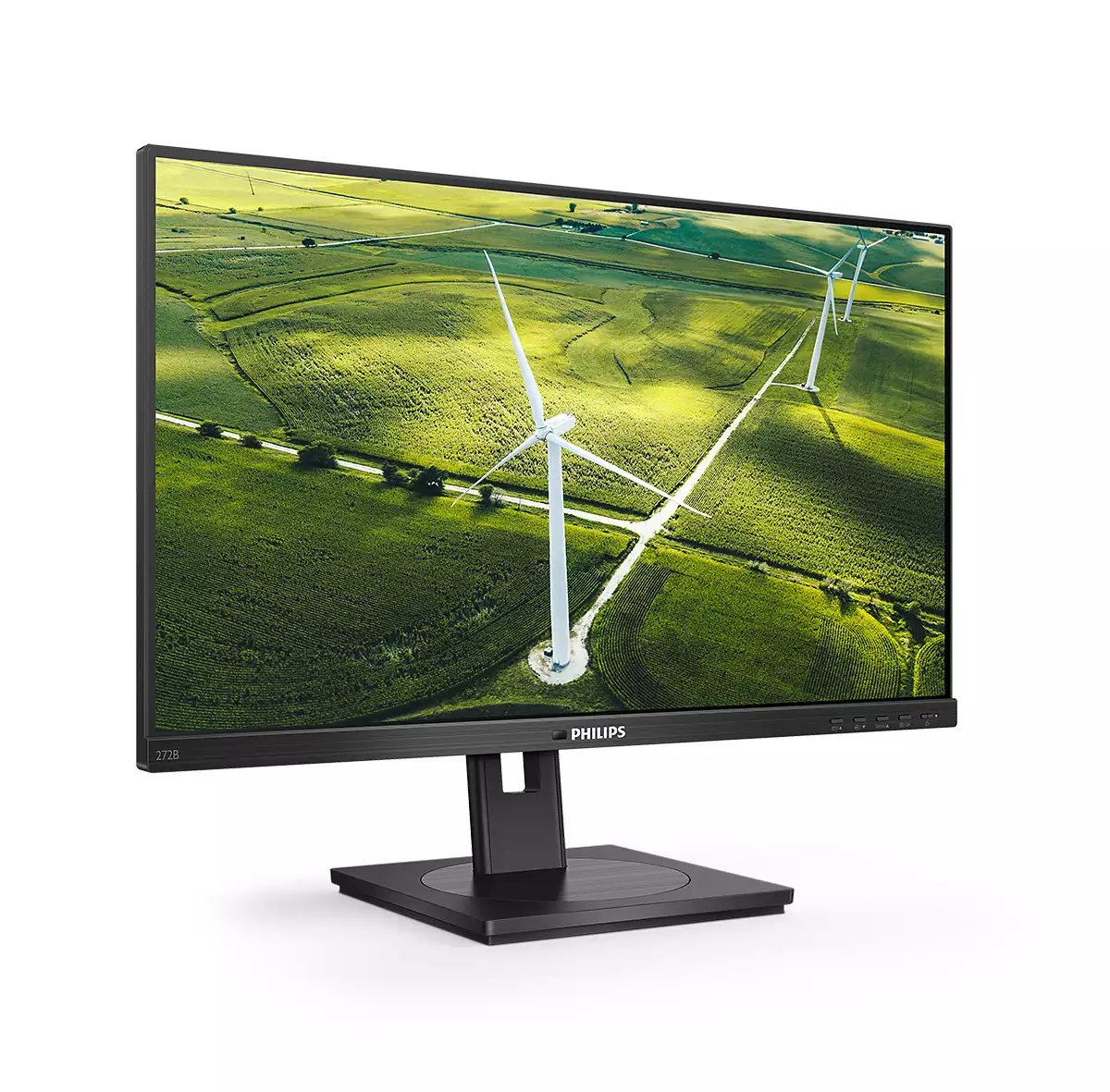 Monitor Philips 272b1g 00 27" 1920x1080 Ips Flat H A 150 Mm Pivot Eco Friendly Super Energy Efficient Design Usb Hub Speakers