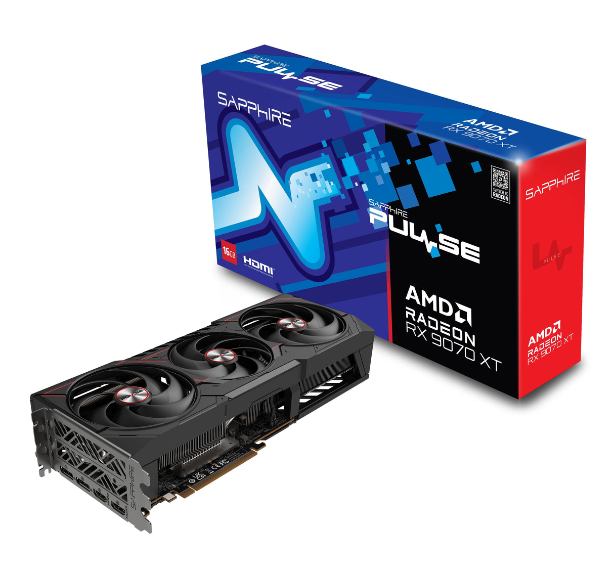 EAN 4895106295919 - Sapphire PULSE Radeon RX 9070 XT AMD 16 GB GDDR6 imagen 7