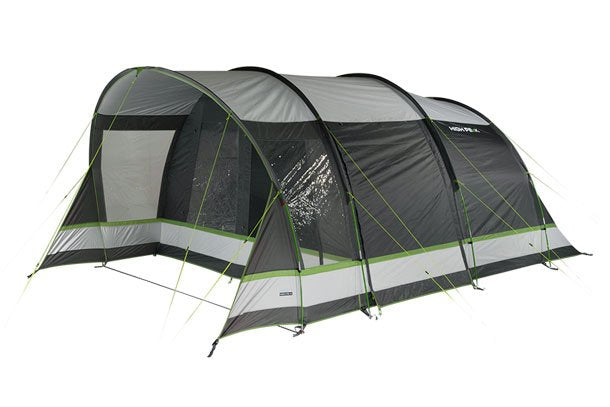 Tienda Túnel Familiar High Peak Garda 5.0 Gris/Verde 11823
