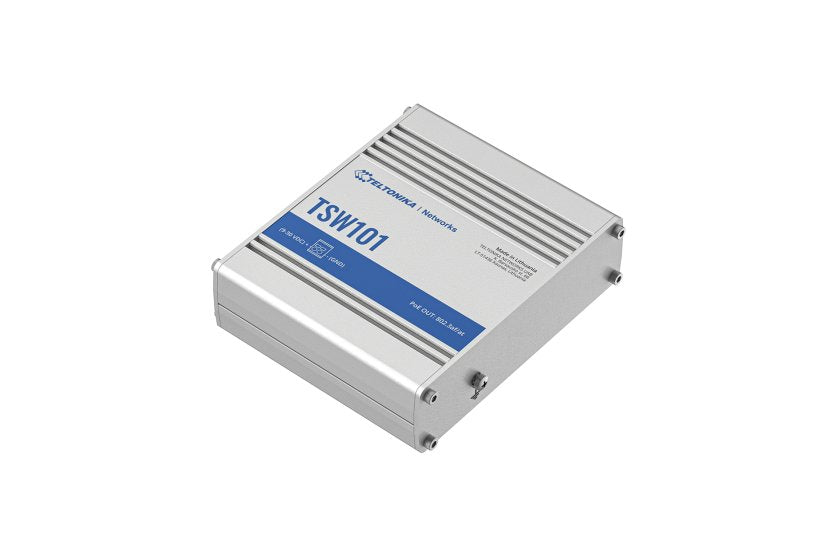 EAN 4779051840113 - Teltonika TSW101 Gigabit Ethernet (10/100/1000) Energía sobre Ethernet (PoE) Metálico imagen 5