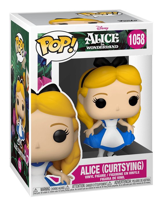 Funko Pop Disney Alicia En El Pais De Las Maravillas 70th Alicia Nº 1058 -Caja Original-