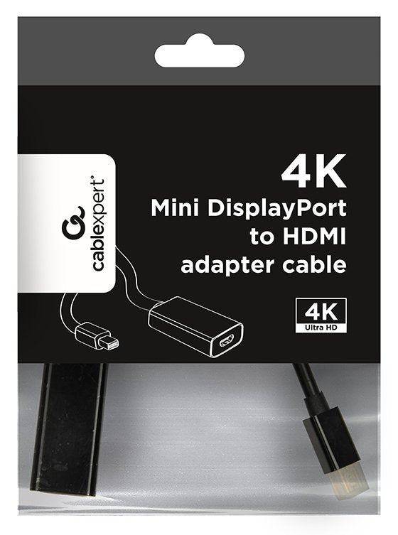 EAN 8716309113519 - Gembird A-mDPM-HDMIF4K-01 0,15 m Mini DisplayPort HDMI Negro imagen 2
