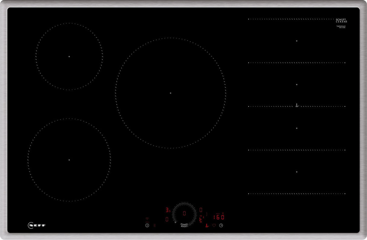 EAN 4242004273172 - Neff T68SHV4L0 hobs Negro Integrado 80 cm Con placa de inducción 5 zona(s) imagen 1