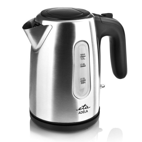 EAN 8590393255511 - Eta 160490000 tetera eléctrica 1 L 1600 W Negro, Acero inoxidable imagen 1