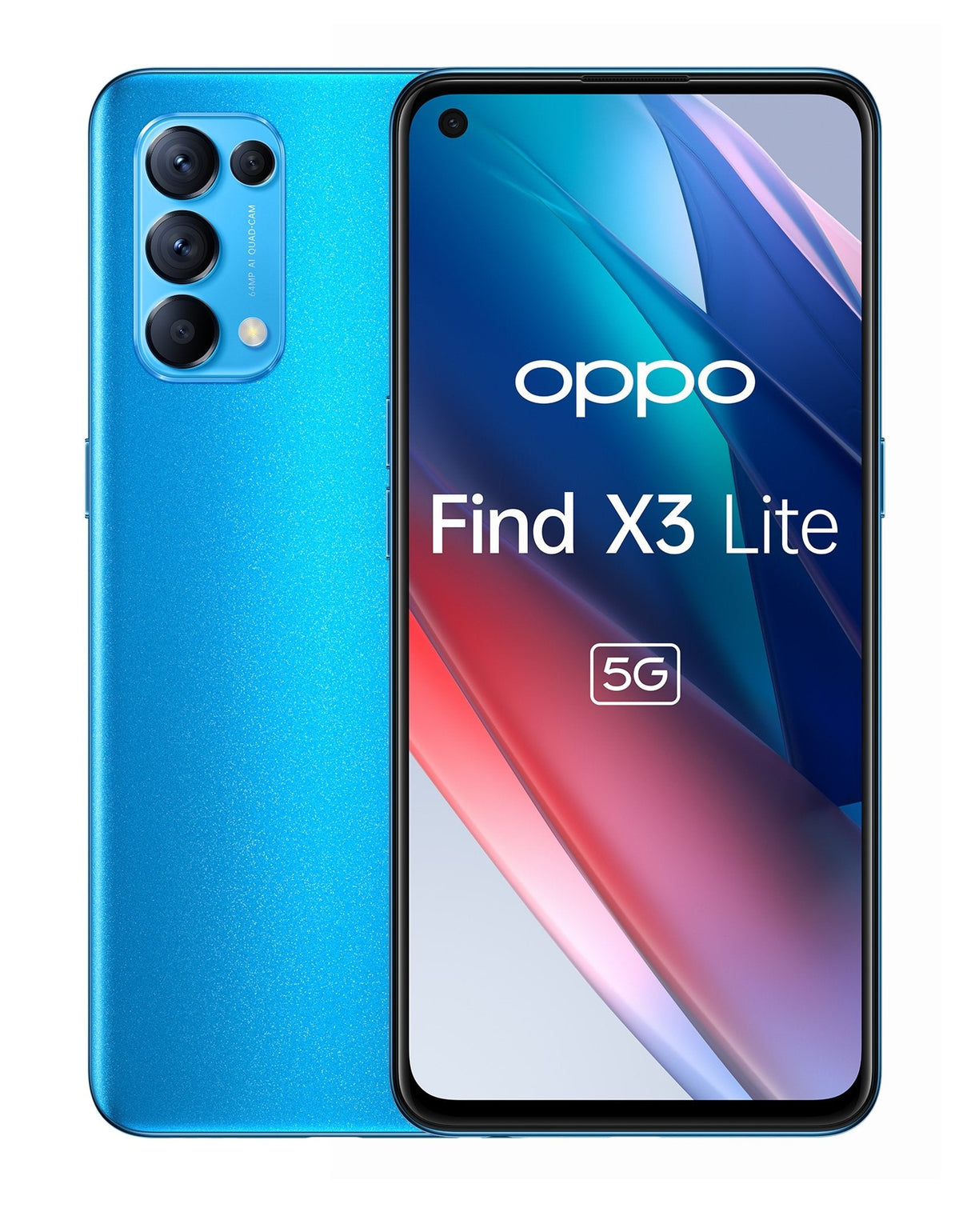 Smartphone Oppo Find X3 Lite 6.4" Oc 8gb 128gb 5g Android 11 Blue