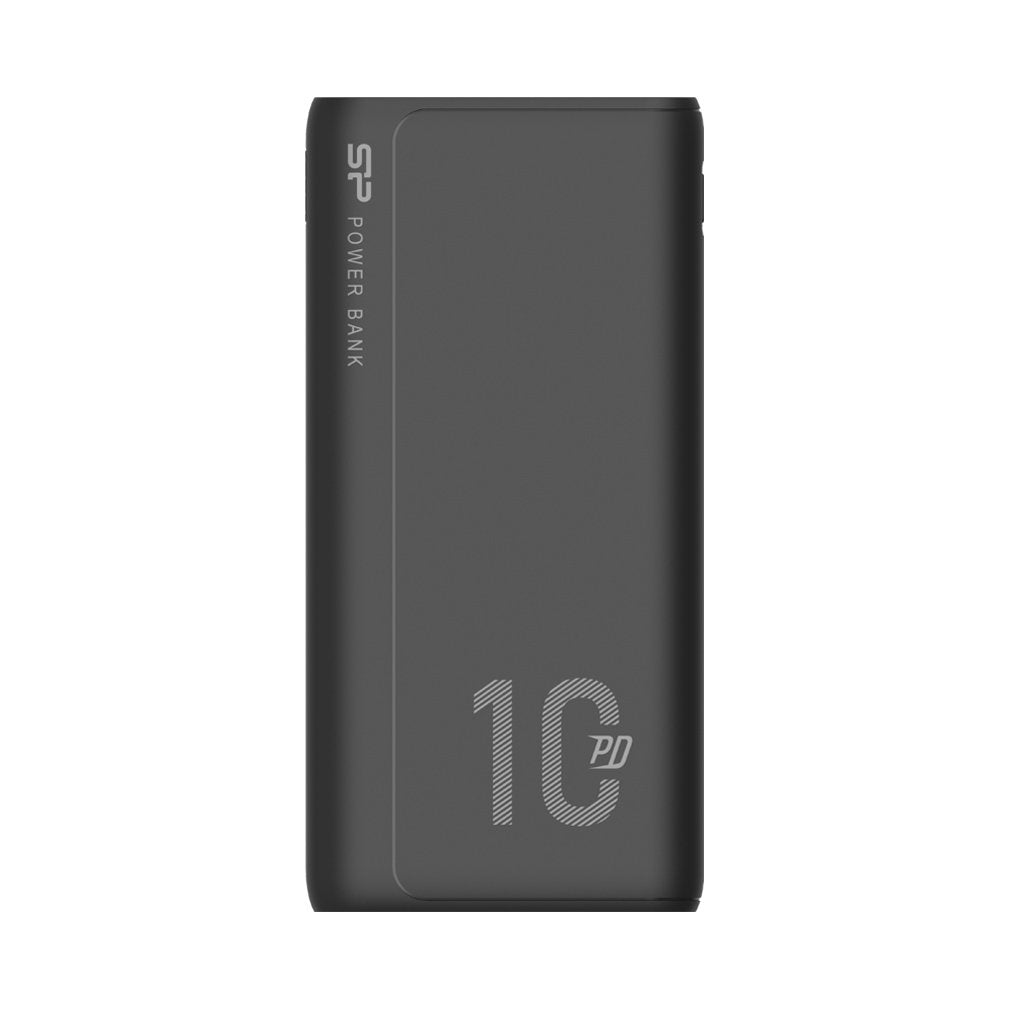 Powerbank Silicon Power Qp15 10000mah Qc3.0+Pd 2xusb A, 1x Musb + 1x Usb C, Czarny