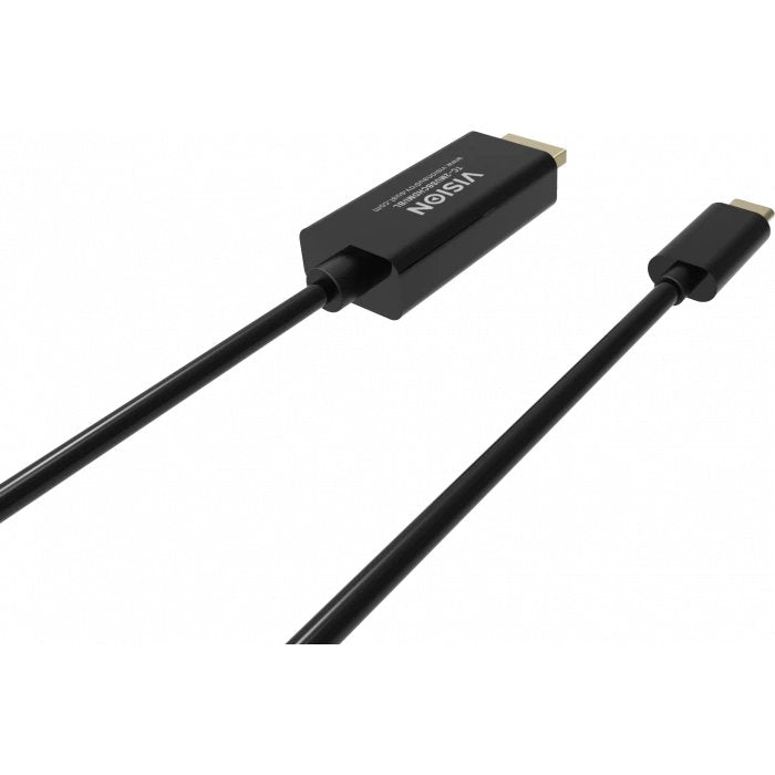 EAN 1043055200000 - Vision TC 2MUSBCDP8K/BL cable DisplayPort 2 m USB Tipo C Negro imagen 4