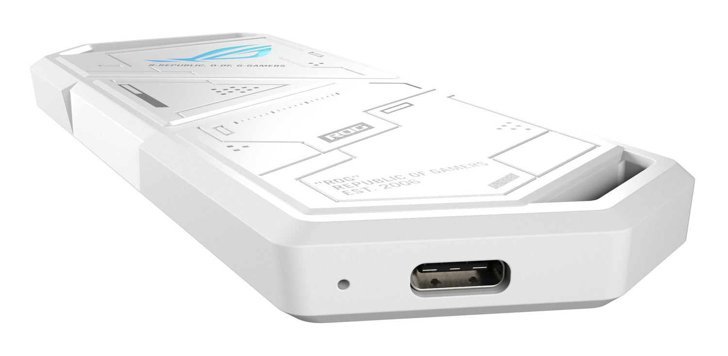 EAN 4711387563366 - ASUS ROG Strix Arion White Edition Caja externa para unidad de estado sólido (SSD) Blanco M.2 imagen 4