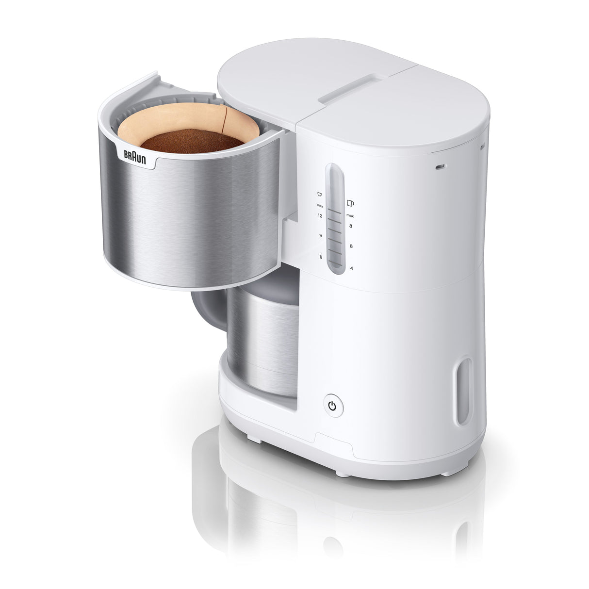 EAN 8021098003492 - Braun IDCollection KF1505 WH Cafetera de filtro 1,2 L imagen 2