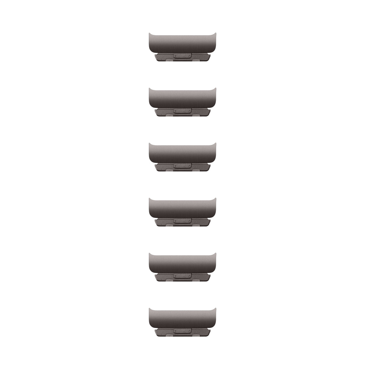EAN 0195949658389 - Apple MXML3ZM/A Accesorios para dispositivos vestibles inteligentes Band extension Gris Acero inoxidable imagen 1