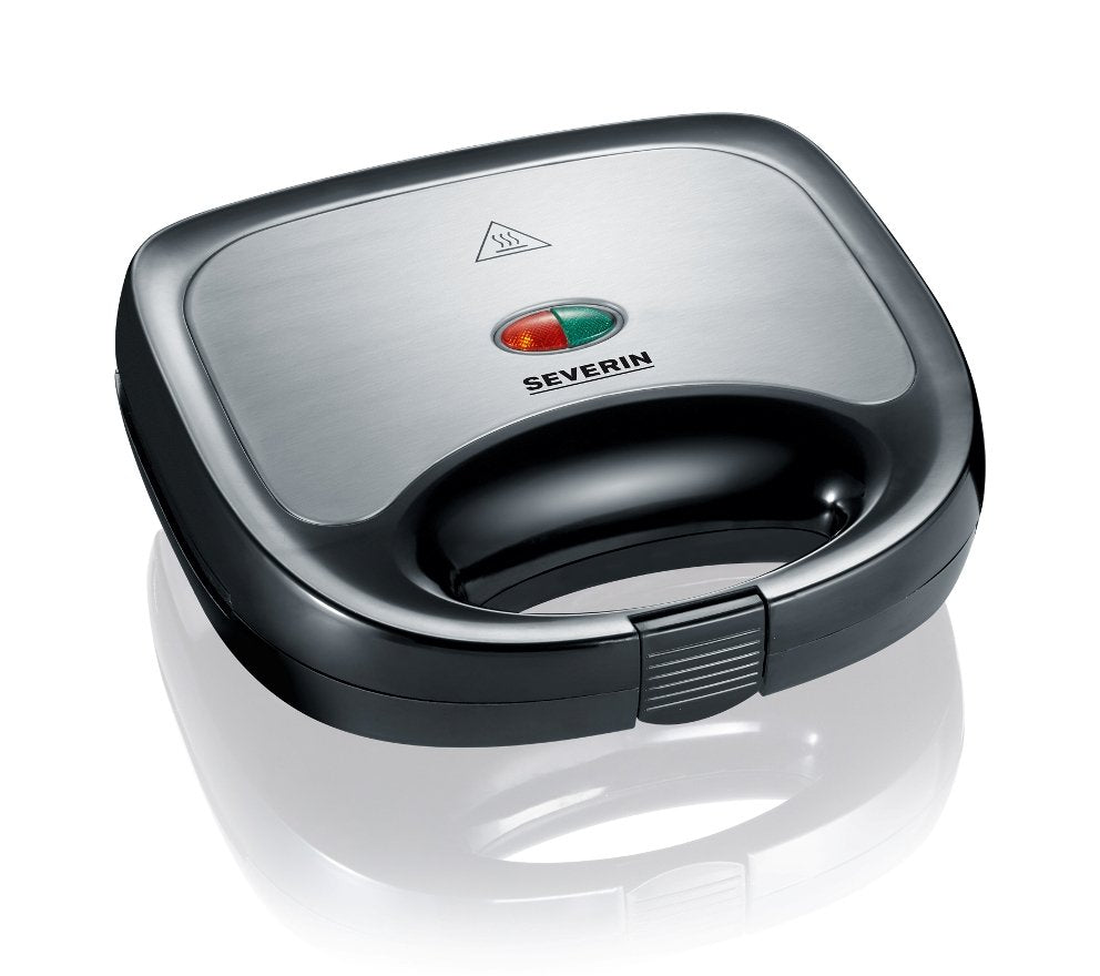 EAN 4008146015144 - Severin SA 2969 sandwichera 600 W Negro, Acero inoxidable imagen 1