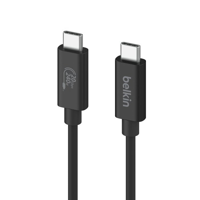 EAN 0745883879892 - Belkin INZ004BT2MBK cable USB USB4 Gen 2x2 2 m USB C Negro imagen 3