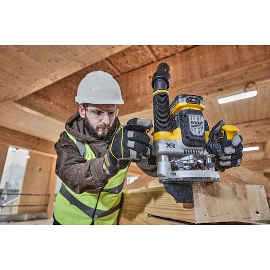 EAN 5035048810330 - DeWALT DCW620NT-XJ fresadora y desbastadora Negro, Amarillo 23000 RPM imagen 13