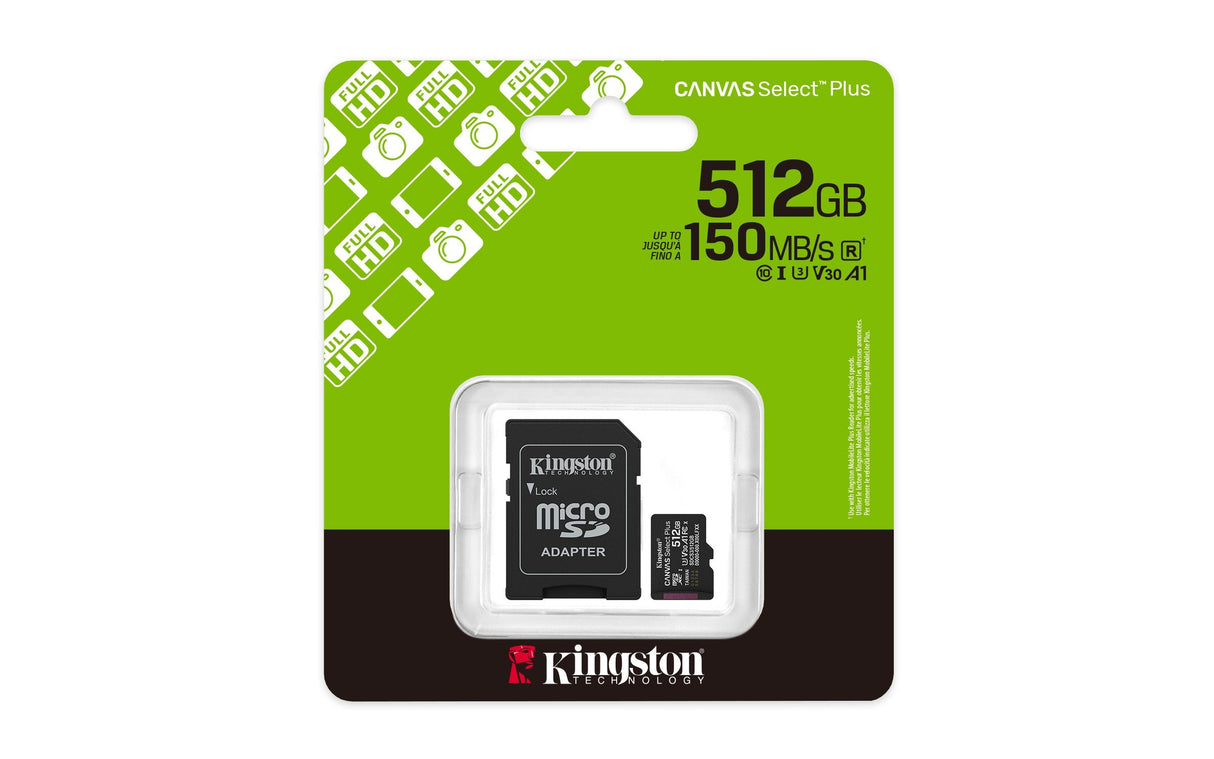 EAN 0740617348552 - Kingston Technology Canvas Select Plus Gen3 UHS-I Clase 10 imagen 5