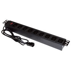 EAN 5901738552241 - Alantec PZ010 base múltiple 1,8 m 9 salidas AC Interior Negro imagen 1