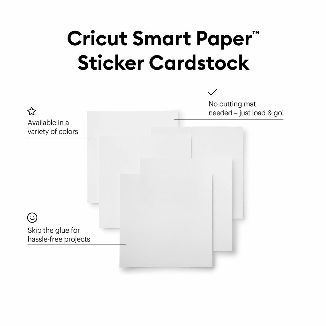 EAN 0093573492778 - Cricut Smart Paper Bloc de hojas de papel para bellas artes 10 hojas imagen 2