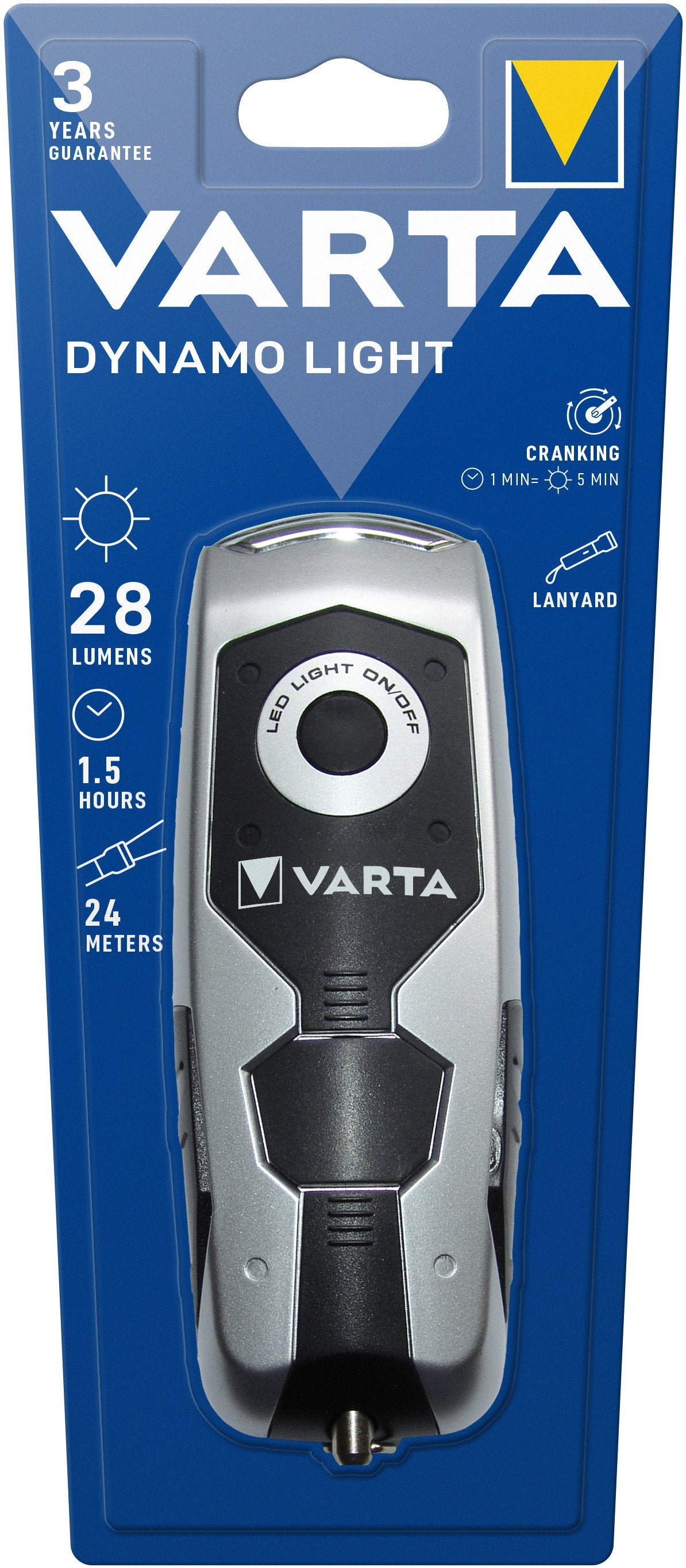 EAN 4008496677009 - Varta Dynamo Light LED Negro, Gris Linterna de mano imagen 3