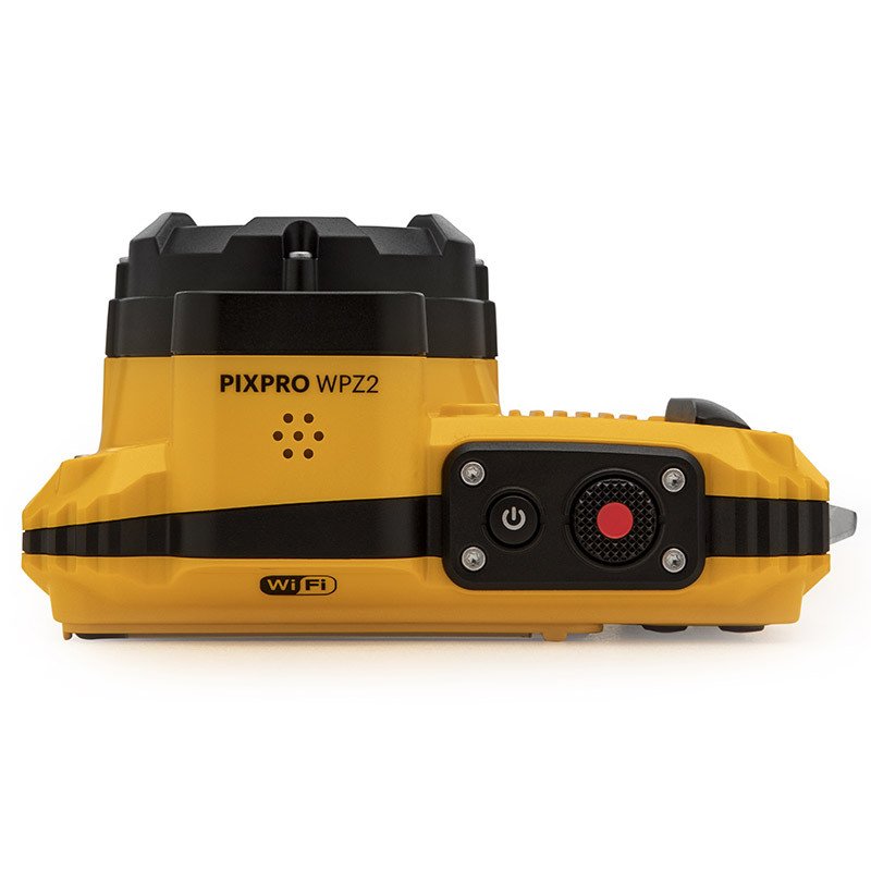 Cámara Digital Deportiva Kodak Pixpro Wpz2 16mp Zoom Óptico 4x Amarilla